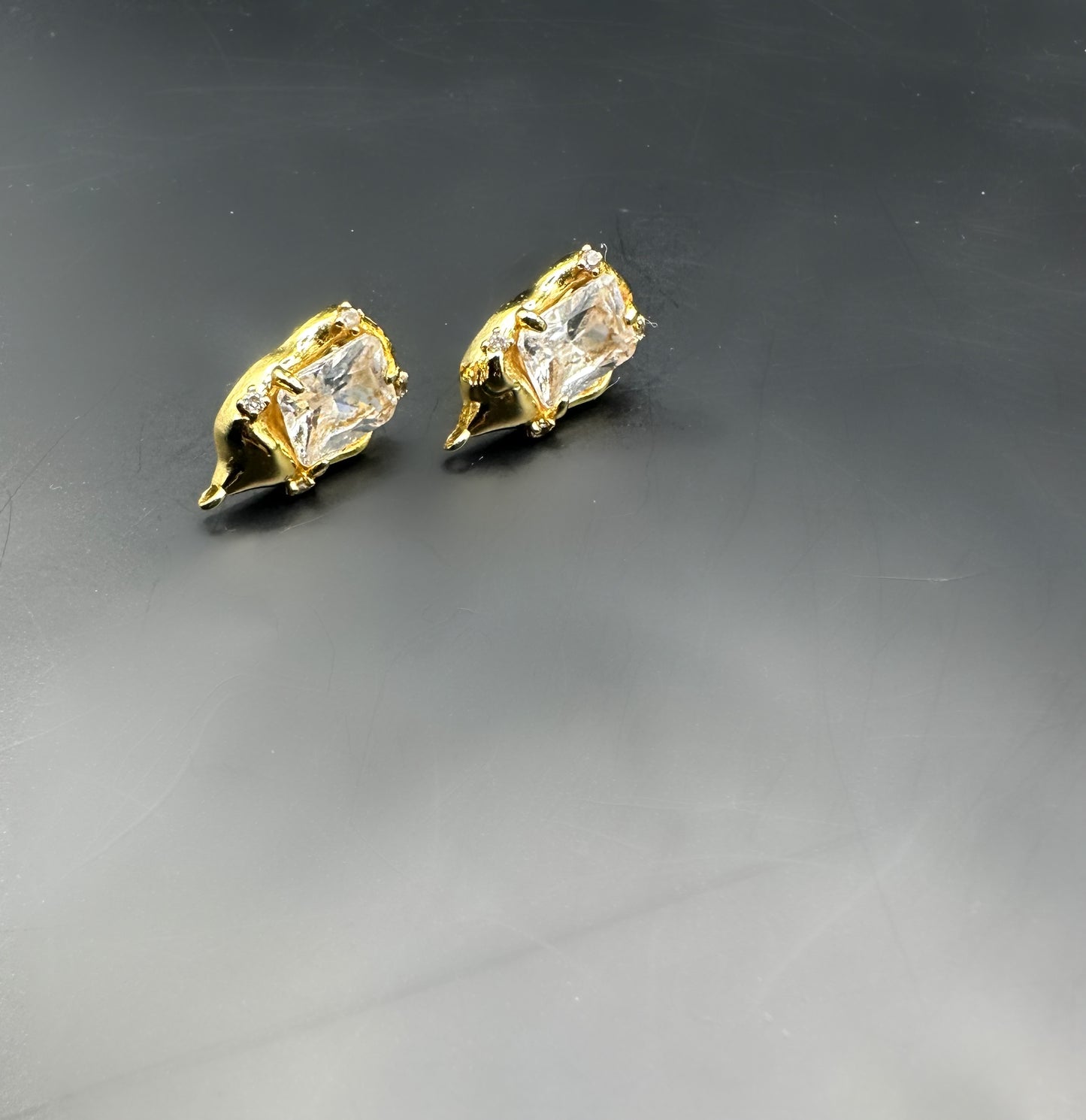 Diamond in the rough studs