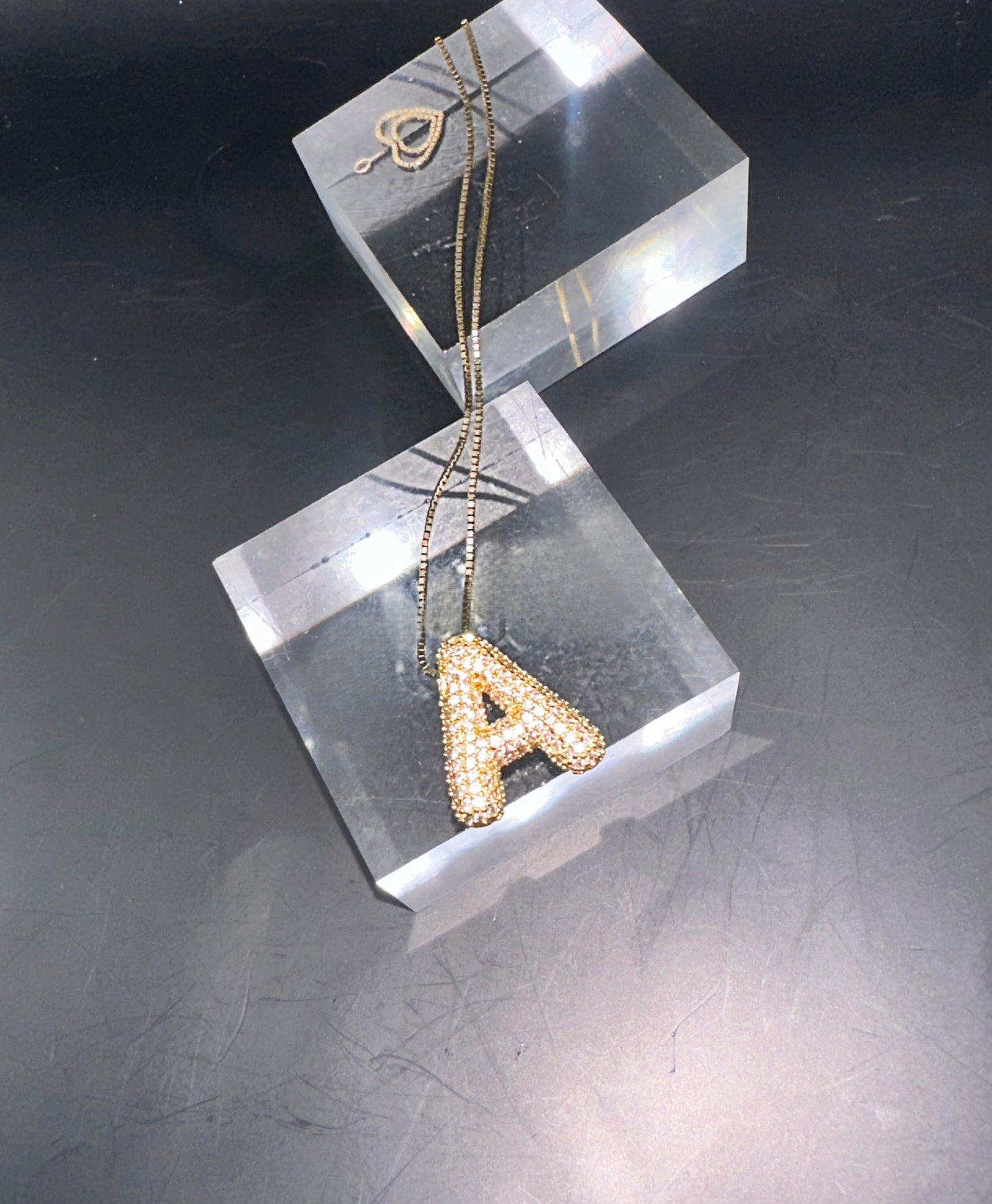 Initial necklace