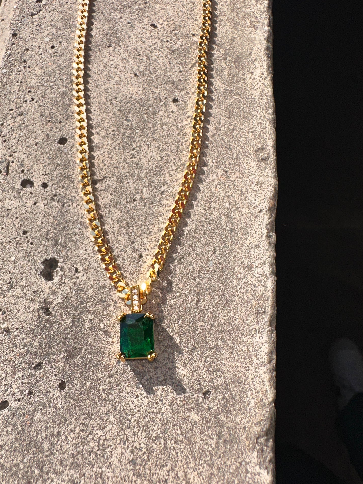 Patryce Emerald necklace