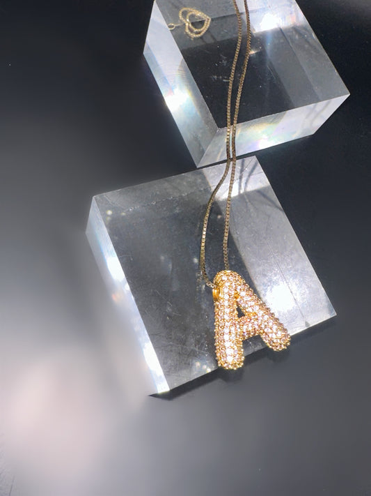 Initial necklace