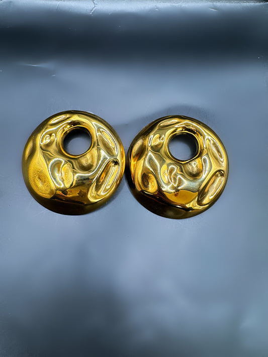 24k piece earrings