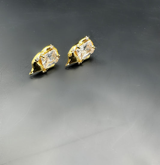 Diamond in the rough studs