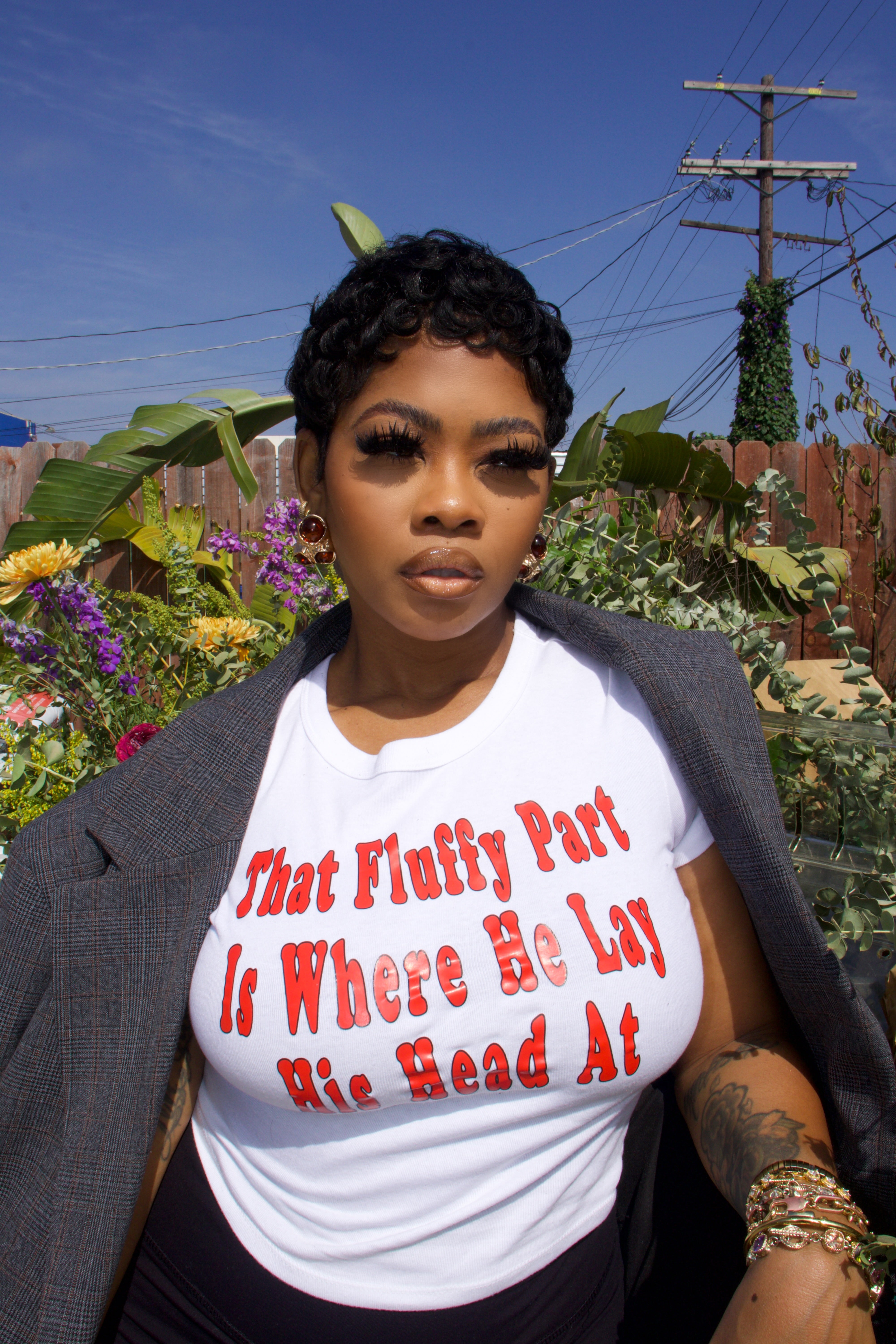 Lay Him Down white tee – Goodluxx leimert park