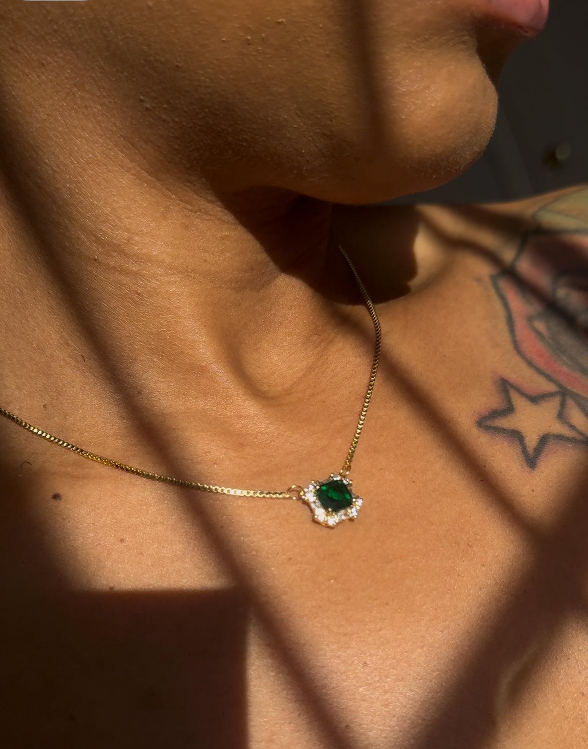 Patryce Emerald necklace