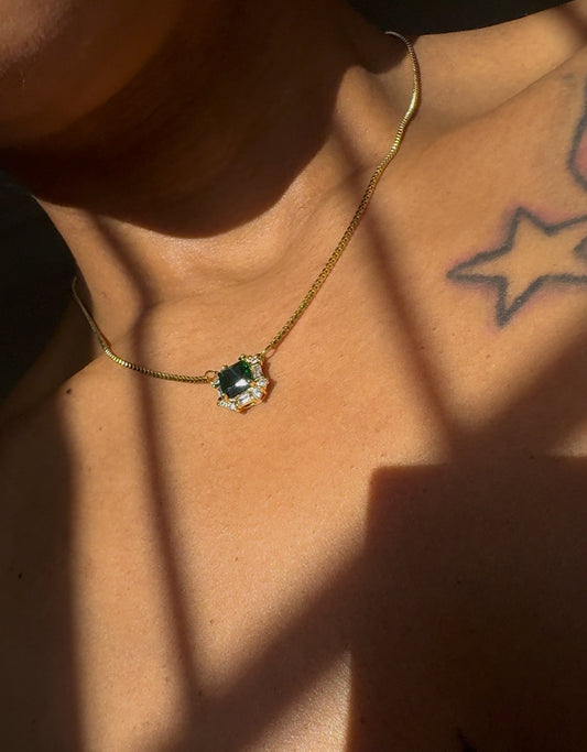 Patryce Emerald necklace