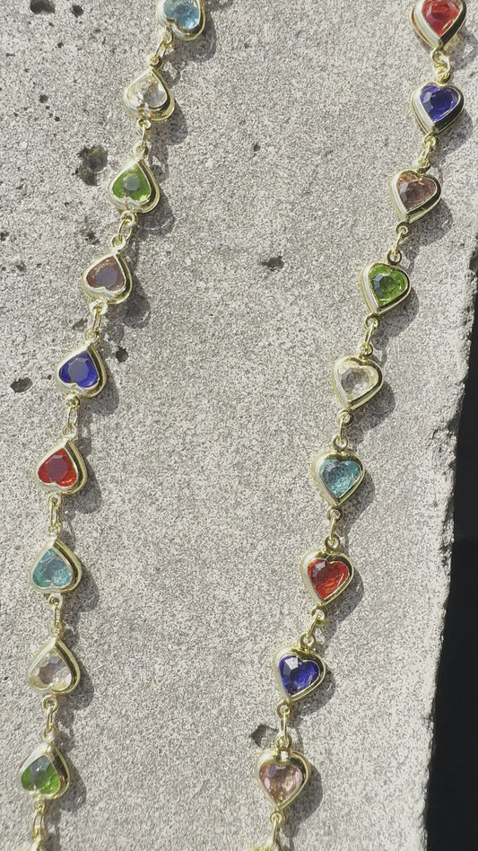 Heart chakra necklace