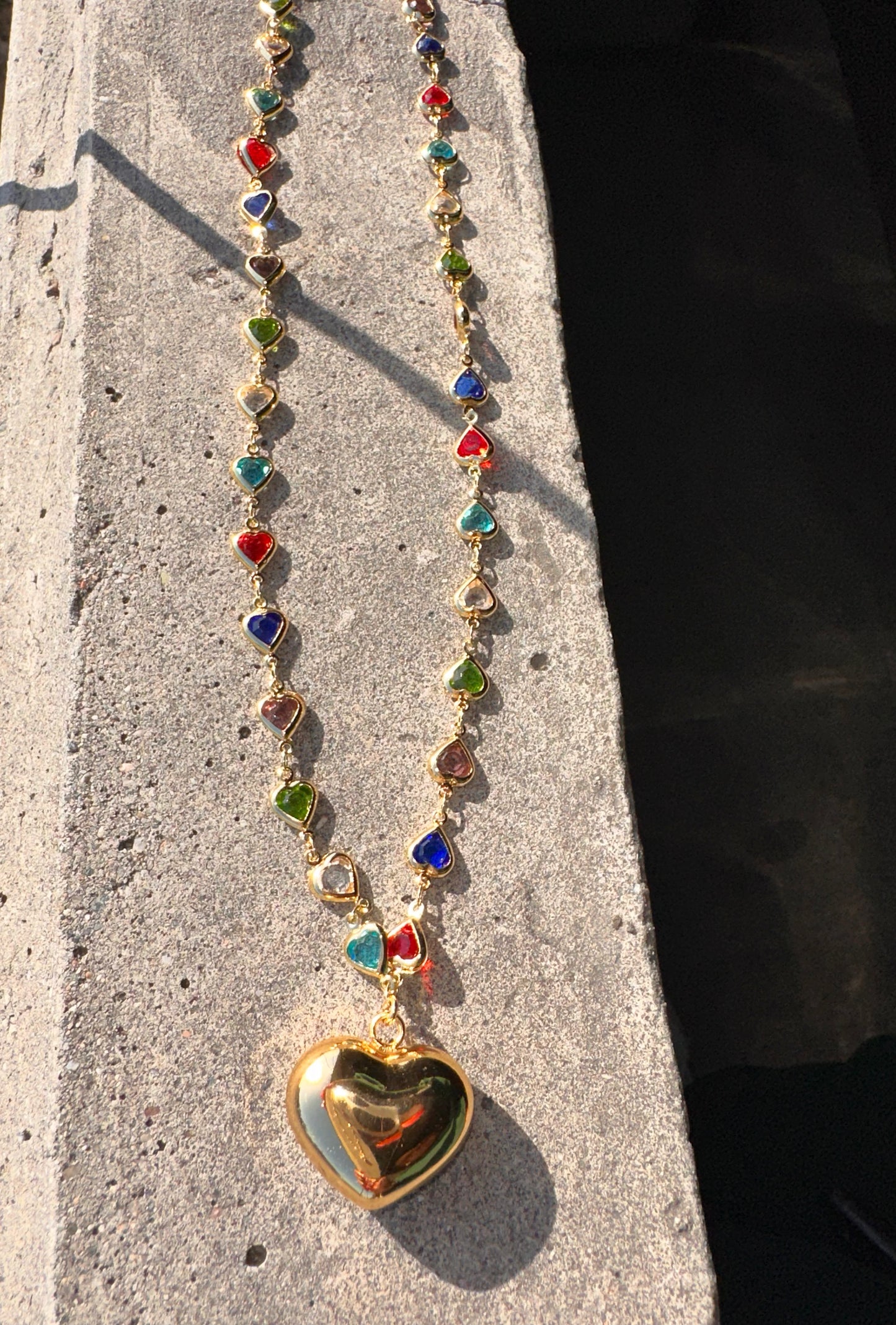 Heart chakra necklace